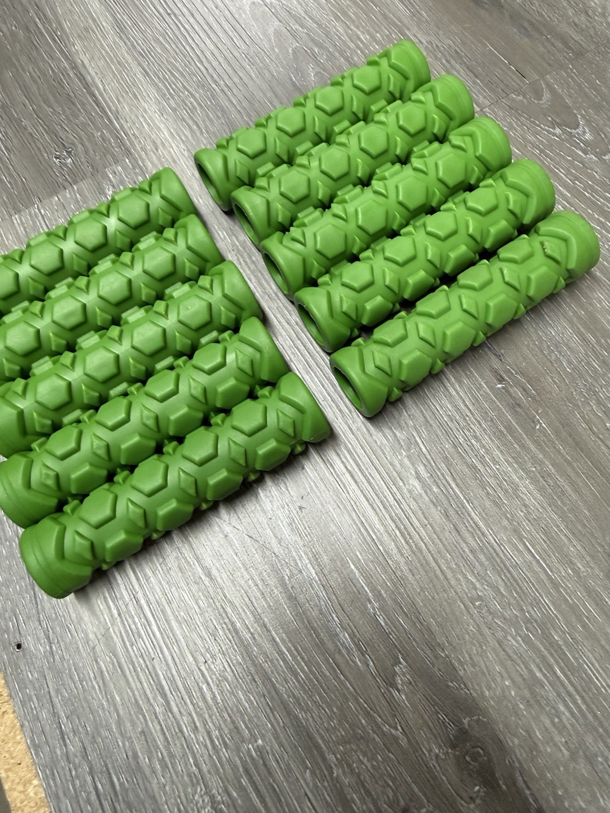 5 Pairs of OEM Green Bicycle Bike Grips Cruiser Kids Bikes