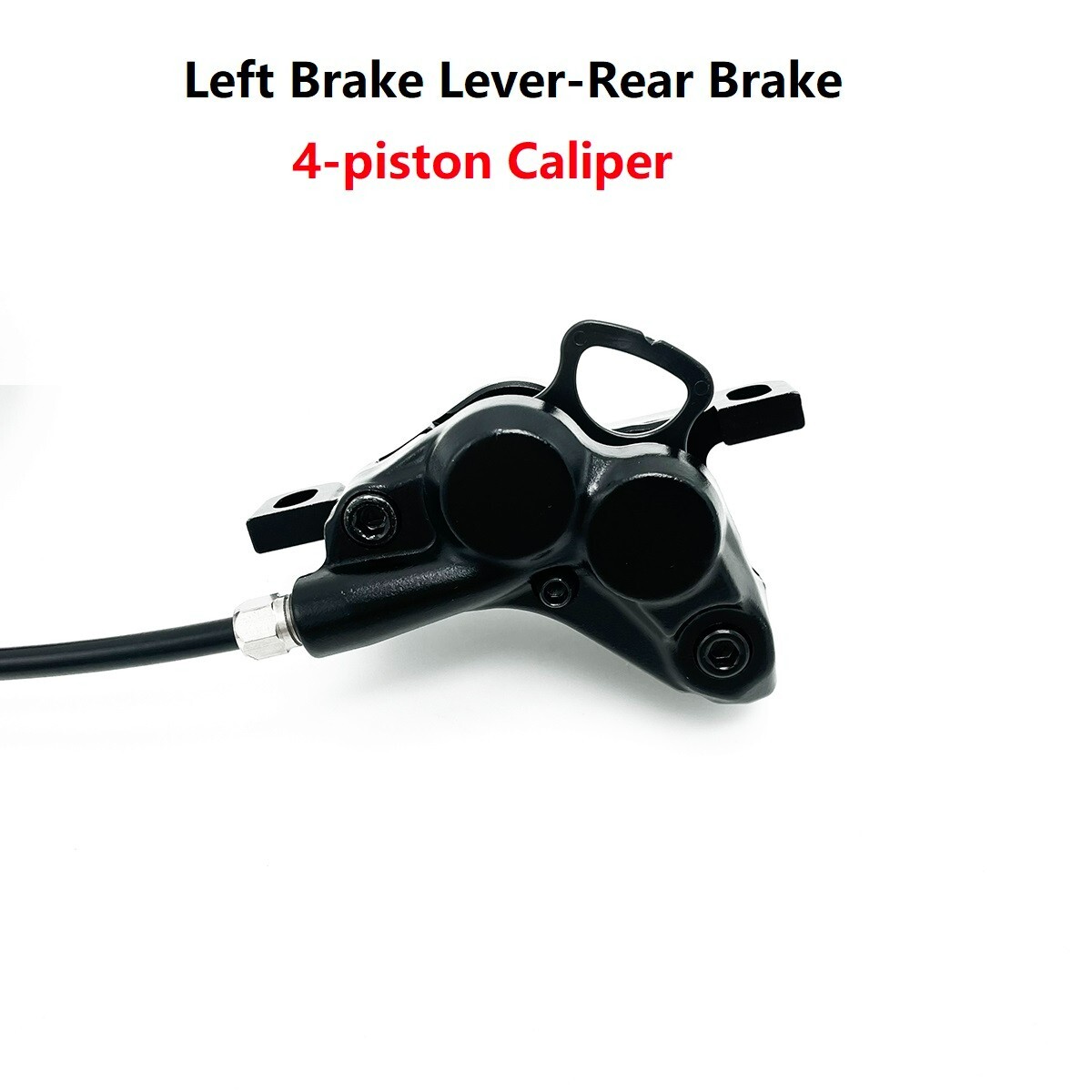 Hydraulic Disc Brake For Bafang Front Dual Brake Calipers and Parking Button