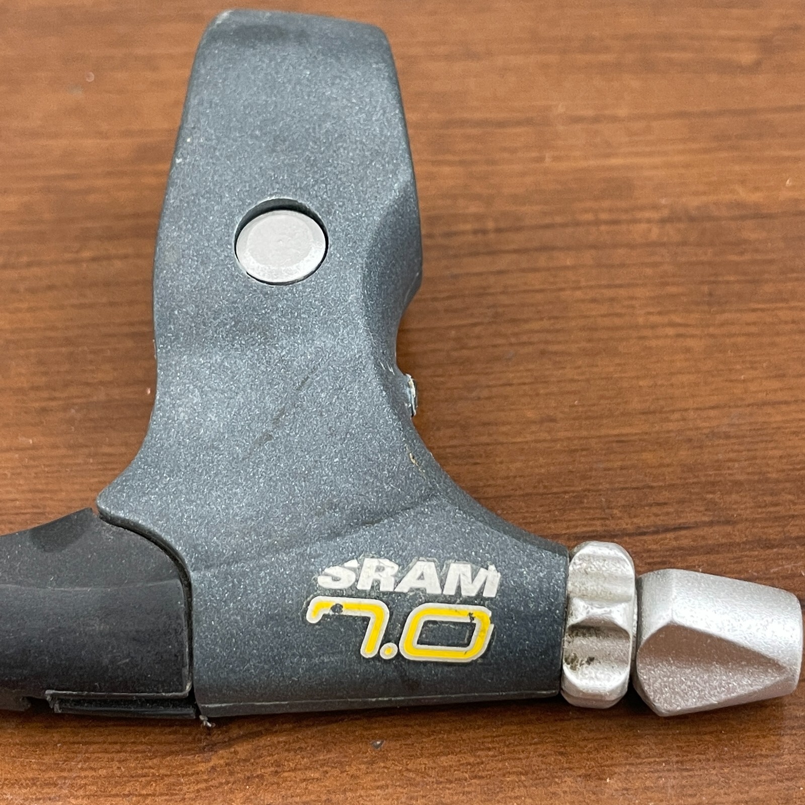SRAM 7.0 Brake Lever Right Rear Vintage Black Composite Single BMX MTB 2001 Y2k