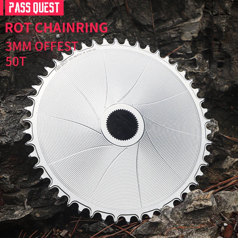 3mm Offset Gravel Bike Direct Mount Chainrings 42T-54T Road Bicycle Chainwheel