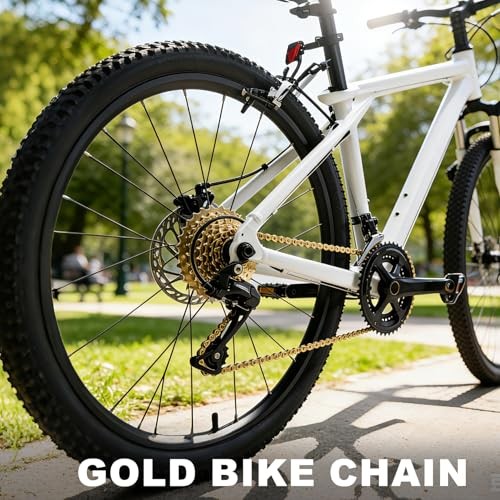 6/7/8/9/10/11/12 Speed Bike Chain – High-Strength, Durable & Gold-6/7/8-Speed
