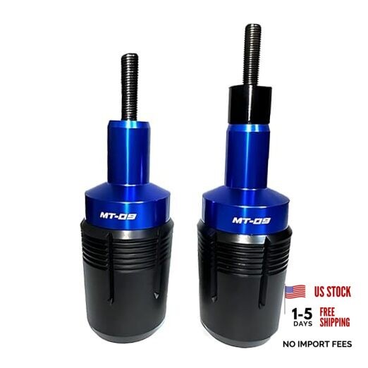 Blue CNC Frame Sliders Fit for Yamaha MT-09/MT-09 SP (2021-2025) & Tracer