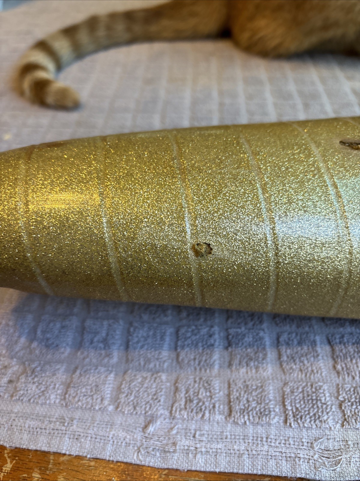 Gold Glitter 18” Banana Seat 1970’s