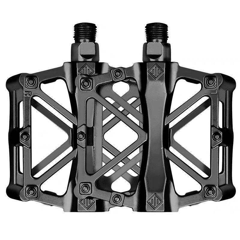 2 Pcs 9/16″ Bike Pedals MTB Road Bicycle Aluminum Alloy Non-Slip Sealed Bearing