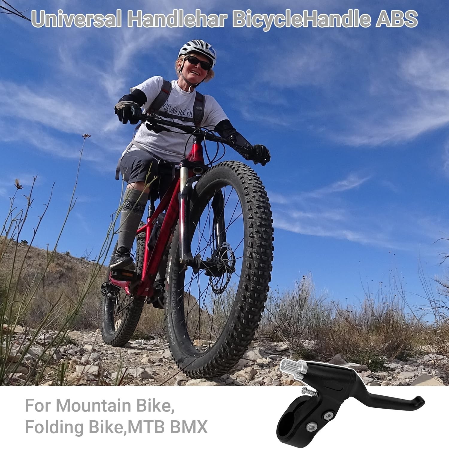 Universal Bicycle Brake Levers Set Pair 22mm Handlebar Brake Lever Assembly