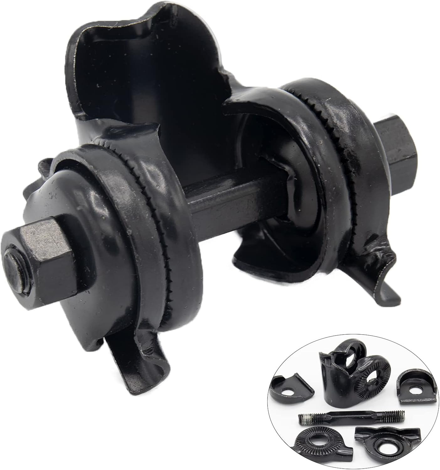 Bicycle Seat Clamp Aluminum Alloy Bike Seat Post Clamps Compatible with Standard