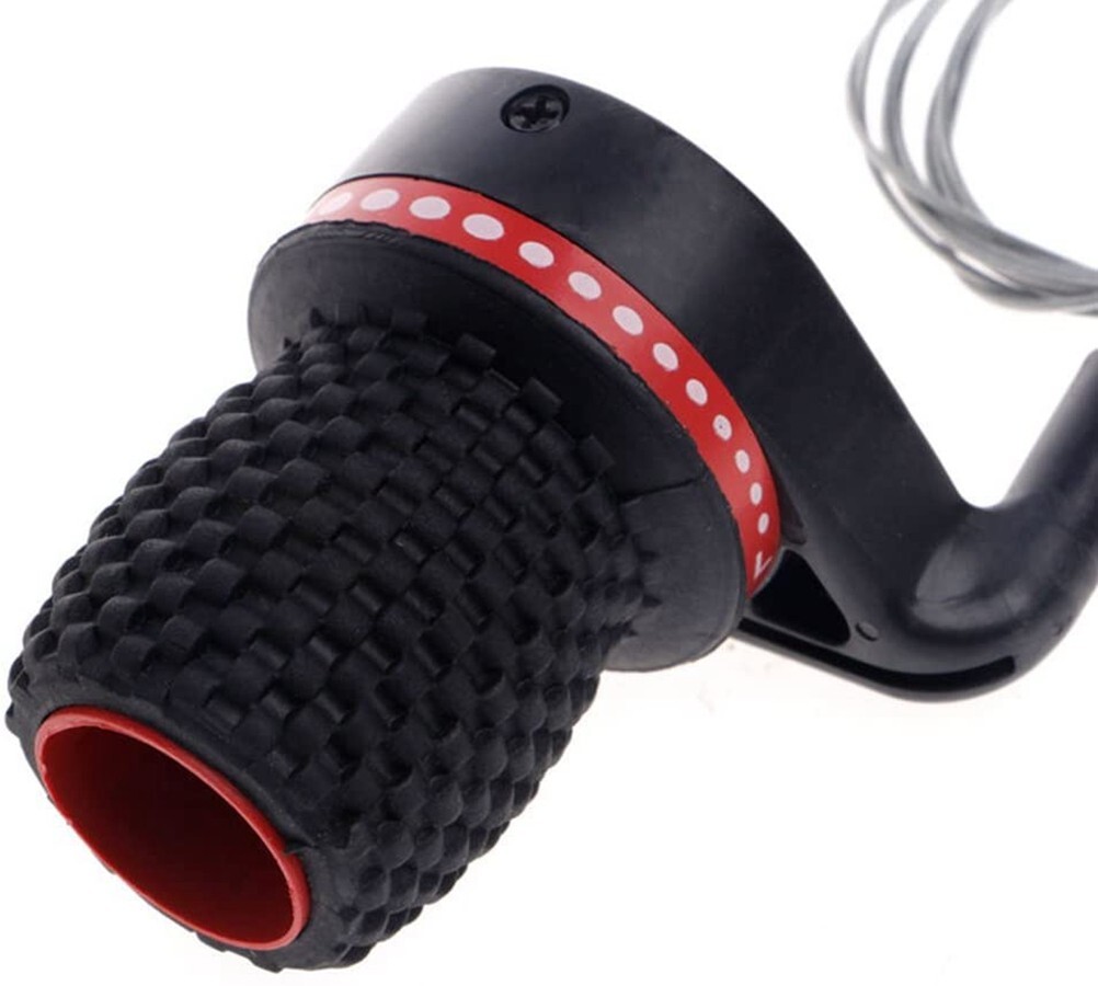Mountain Bike Bicycle 18/21 Speed Twist Gear Shifter Set + Grips & Cables A939