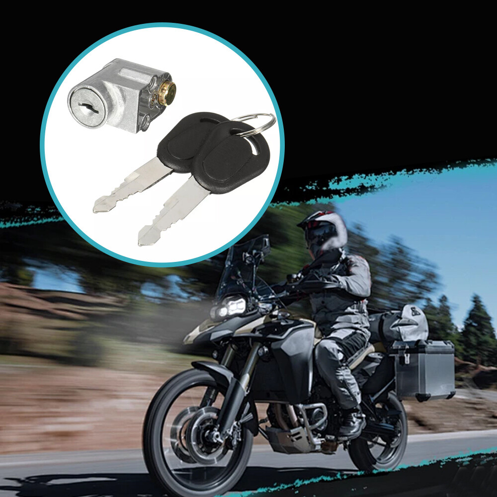 For Electric Bikes Scooter E-bike Motorcycle Battery Safety Pack Box Lock W/2Key