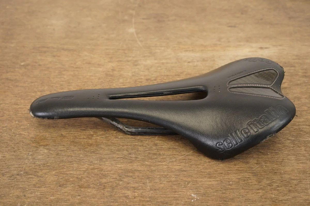 130mm Selle Italia SLR Carbon Rail Road Saddle 130g
