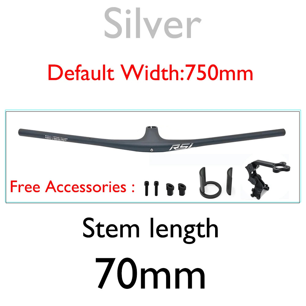 MTB Bike Integrated Carbon Handlebar -13° Stem with Computer Mount For XC/AM/FR