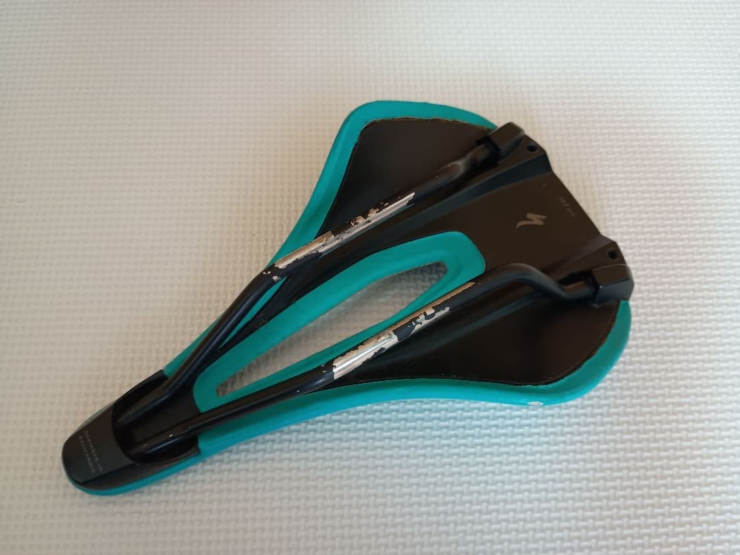 Specialized Power Saddle 143mm Hollow TI Turquoise Used