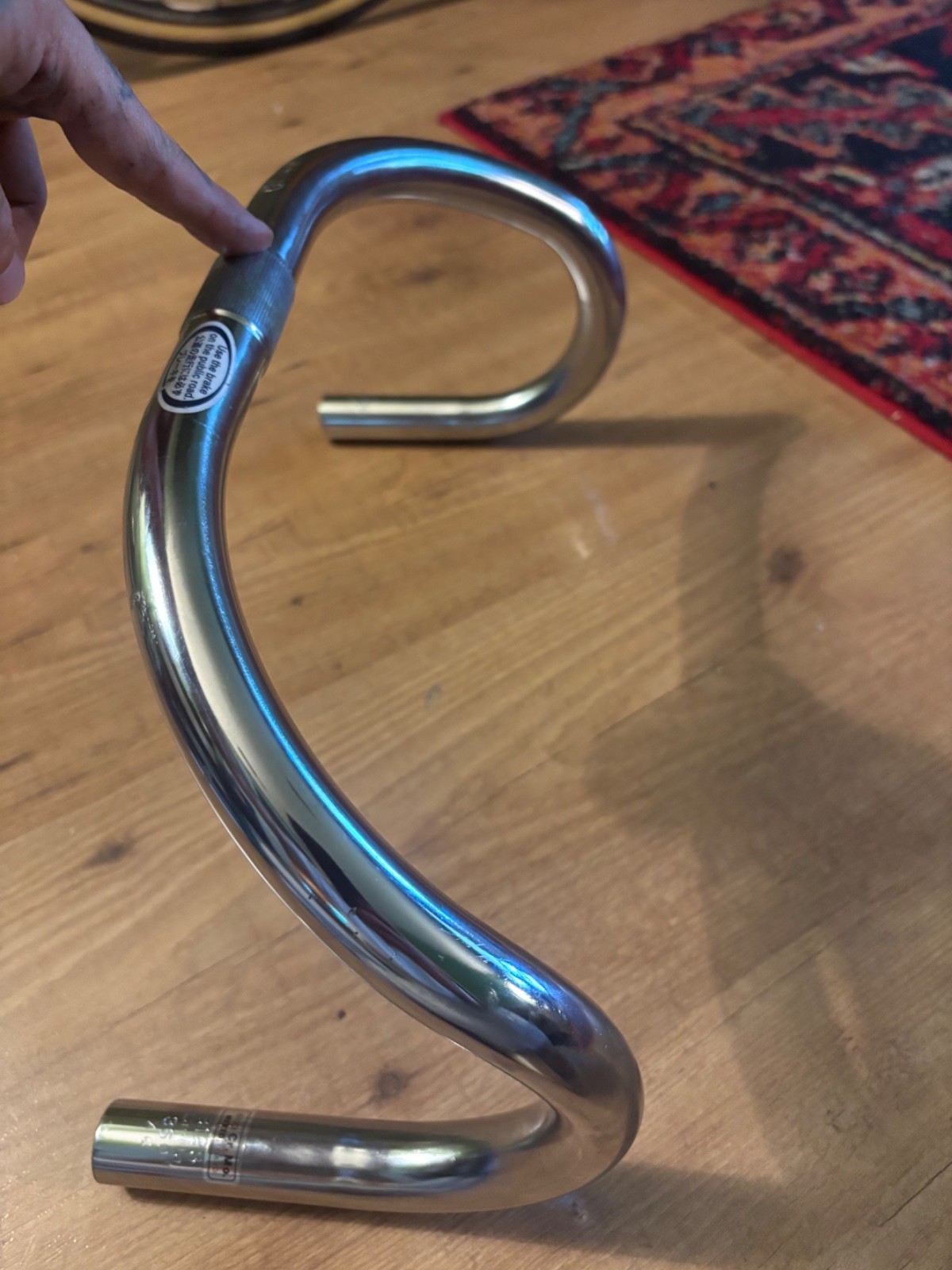 Nitto B123 Steel 360mm NJS Handlebar