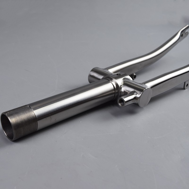 TIRIS Titanium Front Fork for Brompton Folding C-Line and P-Line disc or rim