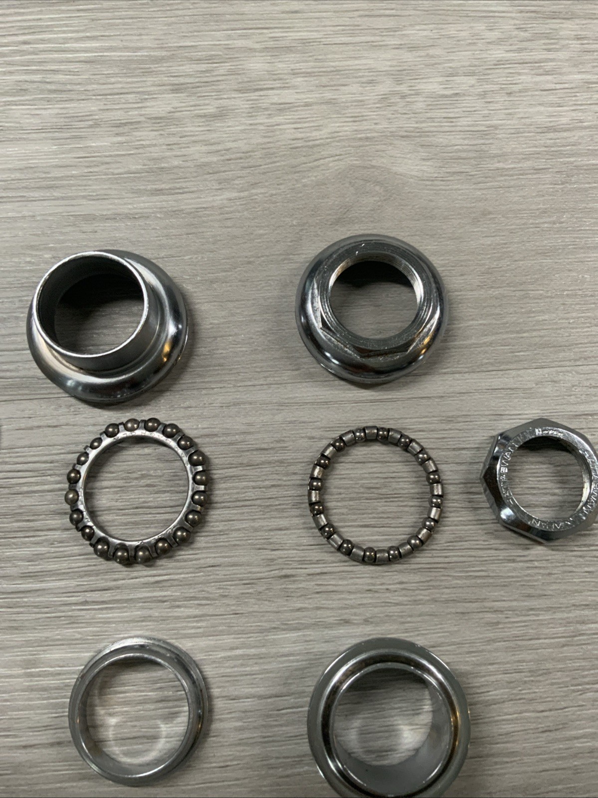 CAMPAGNOLO HEADSET ONE INCH THREADED BRITISH THREADING STEEL CROWN NUT HATTA