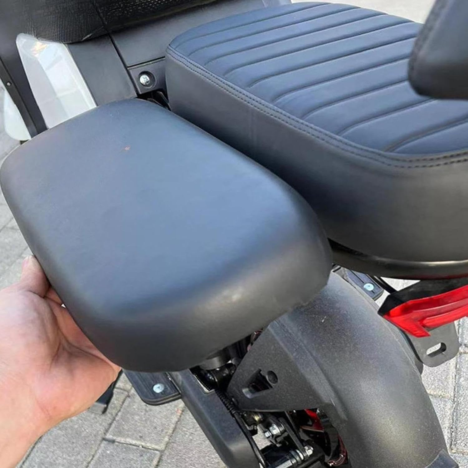 Rear Passenger Cushion Bike Seat Cushion Universal Soft Passenger Saddle for Boy
