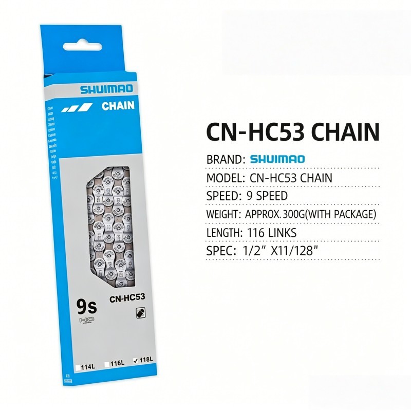 6/7/8/9/10/11/12Speed Chain Tiagra MTB Road Hybrid Bike Chain 116-126 Quick Link
