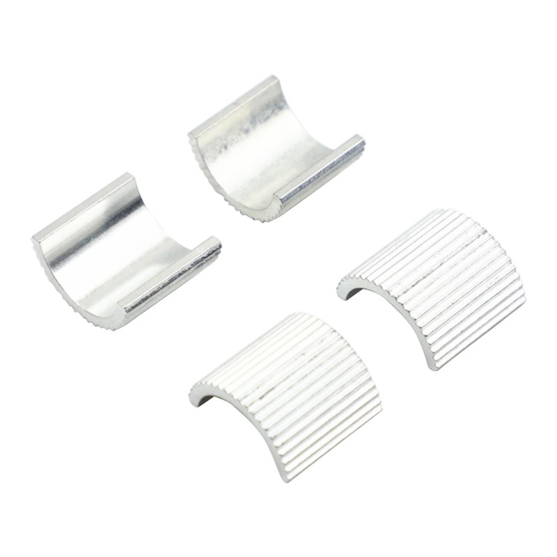 7/8In to 1-1/8In Handlebar Mount Risers Clamp Conversion Handlebar Shims Adapter