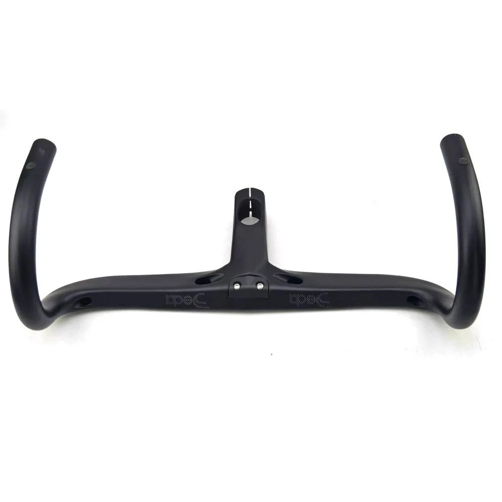 28.6mm Road Bike Carbon Integrated Handlebar with Headset Spacers Computer