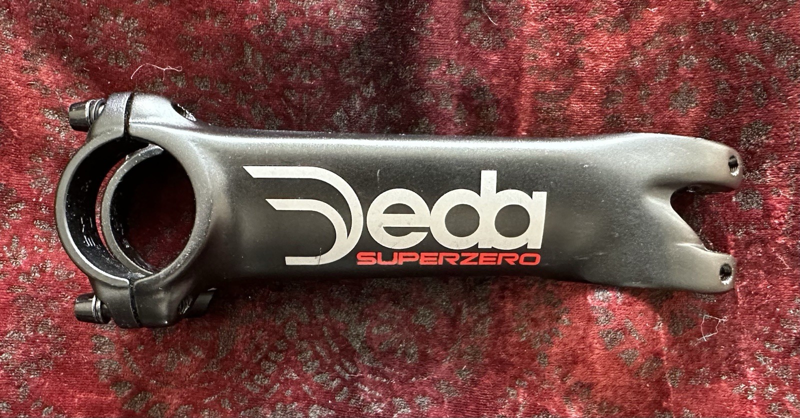 Deda Elementi Superzero Threadless Stem | 120mm | 82° | 31.8 | Black