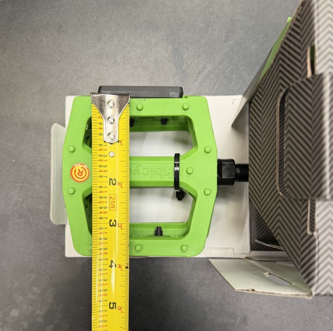 Green Bmx DK Pedals 1/2”