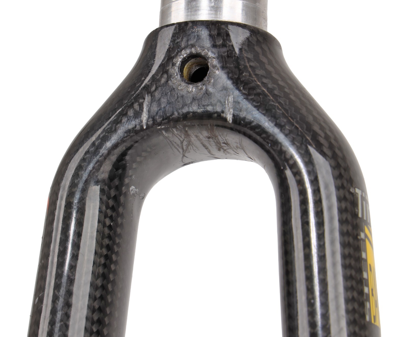 Time Steel Barrel CAT Carbon Road Bike Fork 1″ Straight QR 700c Rim Vintage Race