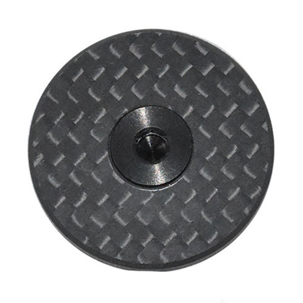Superior Quality 3K Carbon Fiber Cap with Titanium Screws Easy Installation