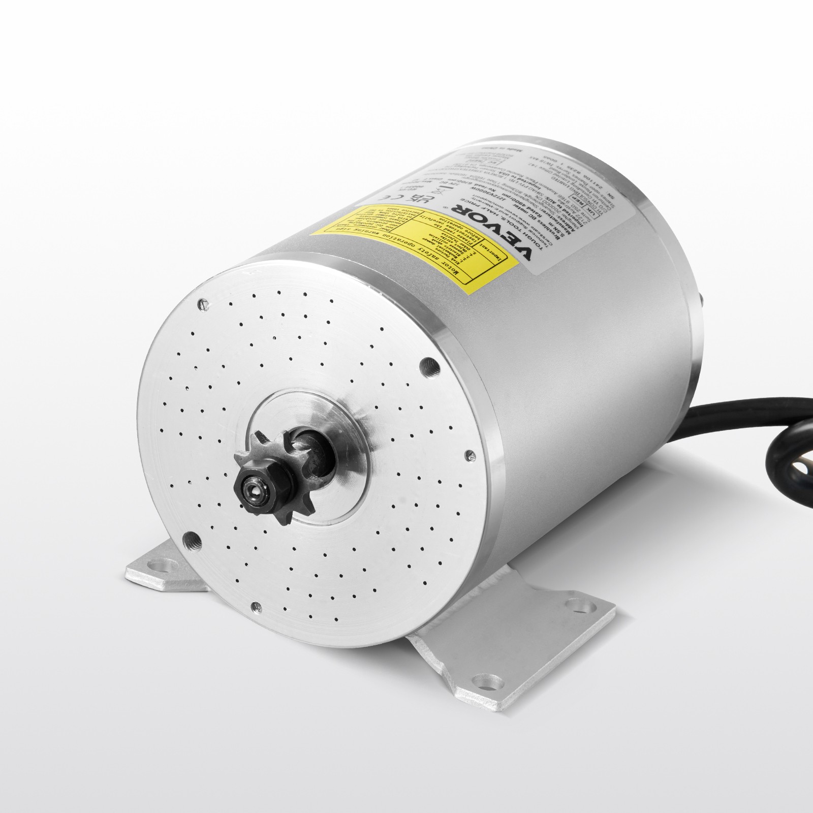 VEVOR 3000W Electric Brushless DC Motor Kit 72V 4900rpm Motor with Controller