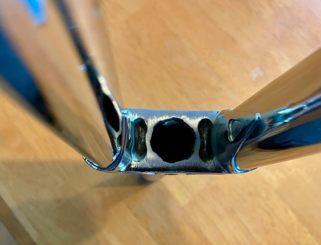Tange 1″ inch Threaded Fork Heart Lug Vintage 700c Chrome