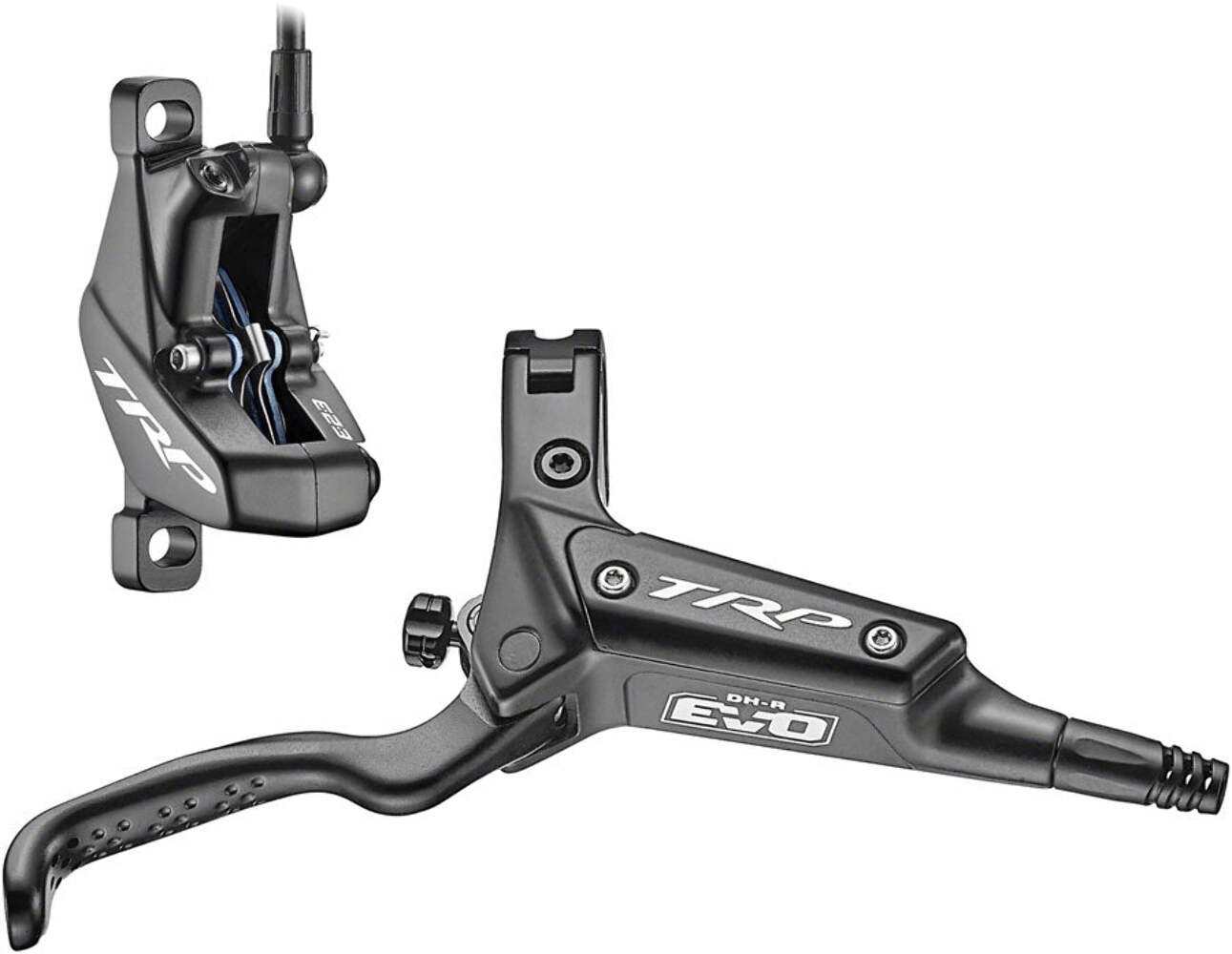 TRP DH-R EVO HD-M846 Disc Brake Lever – Front Hydraulic 4-Piston Post Mount BLK