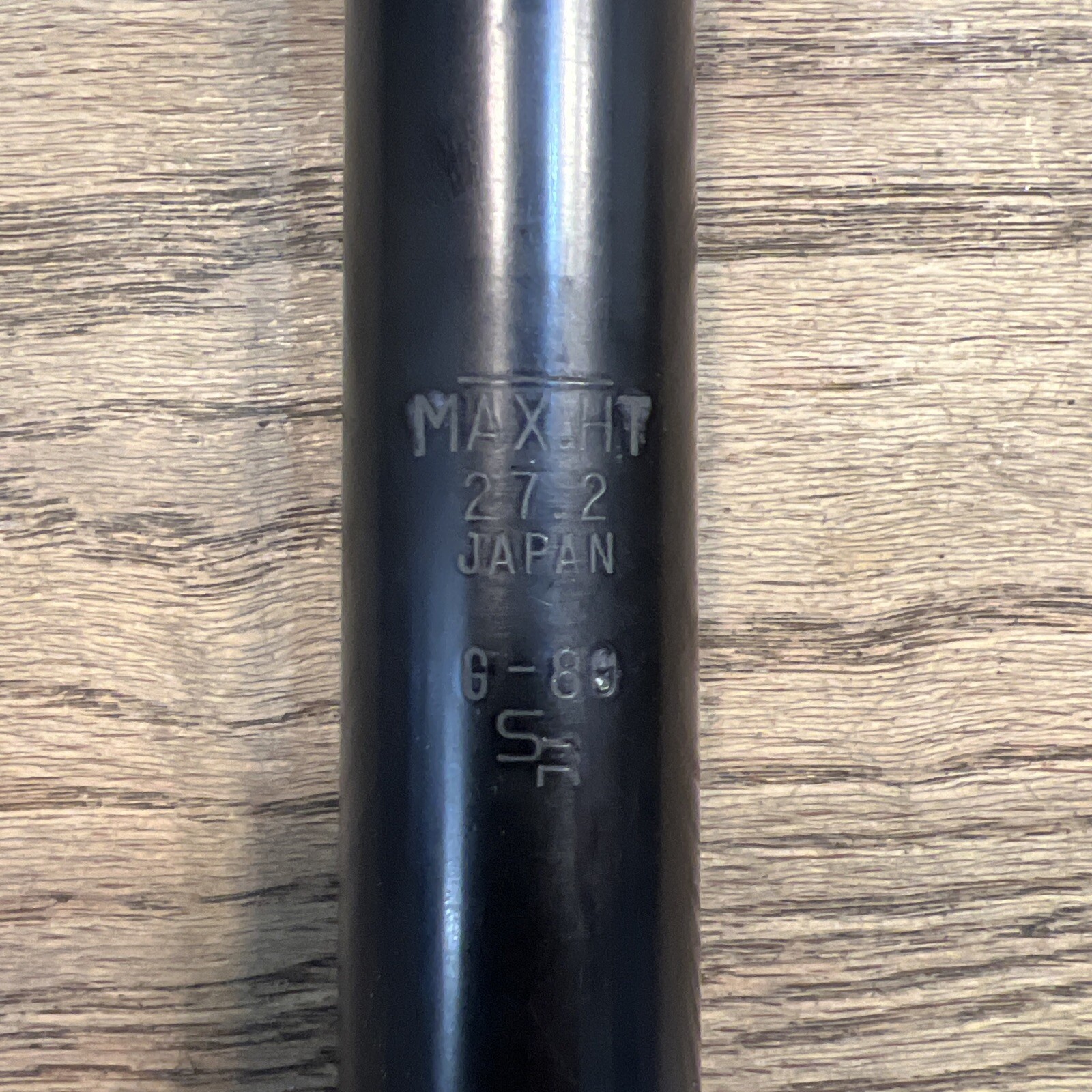 SR Sakae Tall Cool One Seatpost 27.2mm 360mm Made in Japan Black