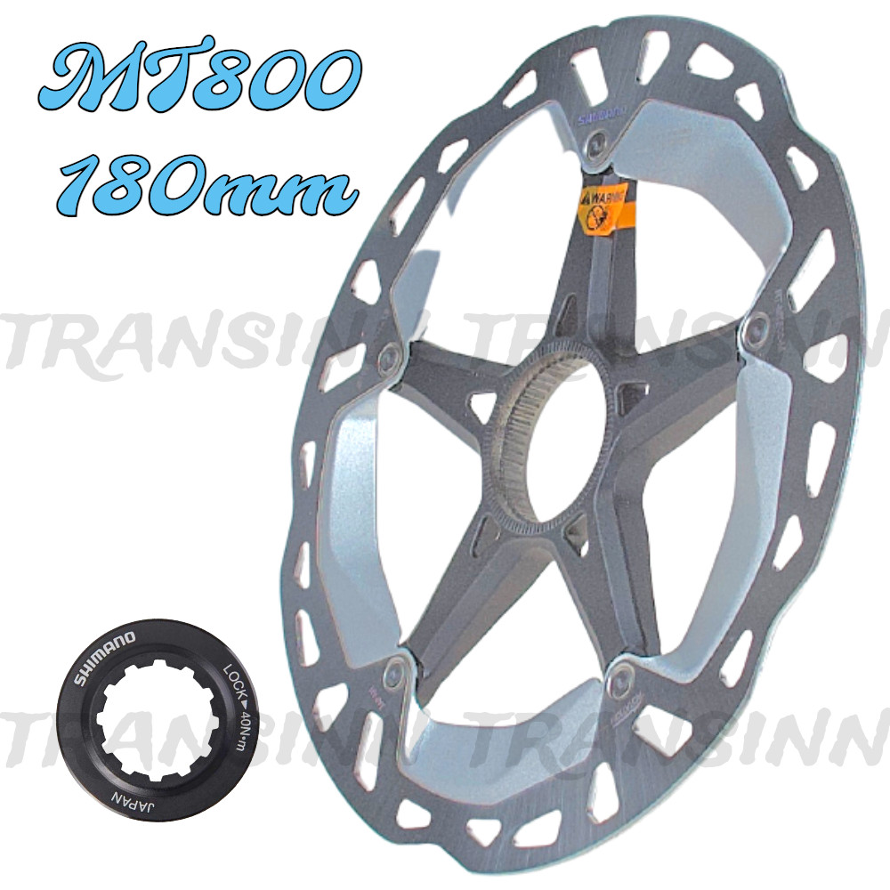 Shimano XT RT-MT800 Disc Brake Rotor with lock ring (180mm) New