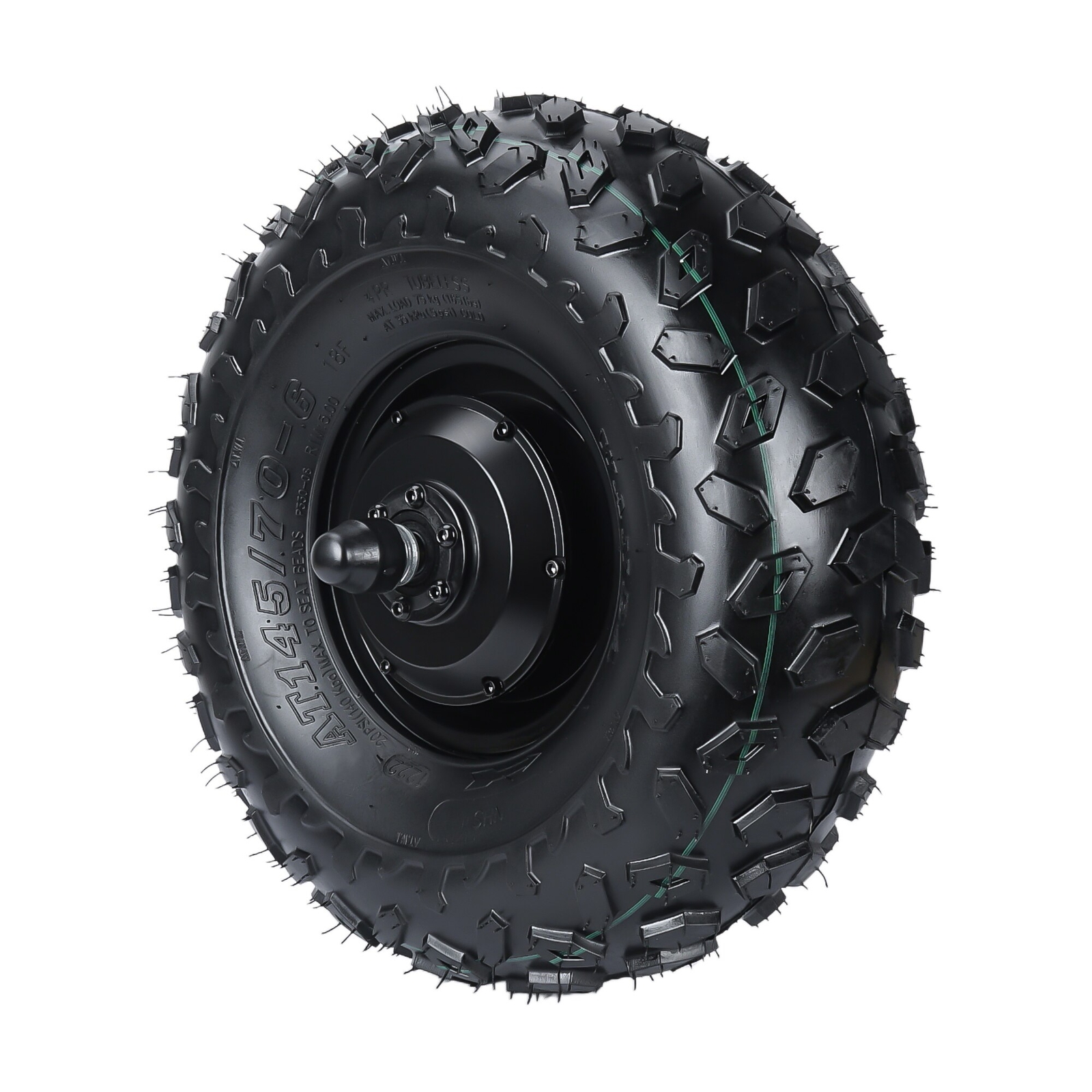 14.5 inch Wheel Geared Hub Motor High Torque 70N.m Electric Wheelbarrow Motor