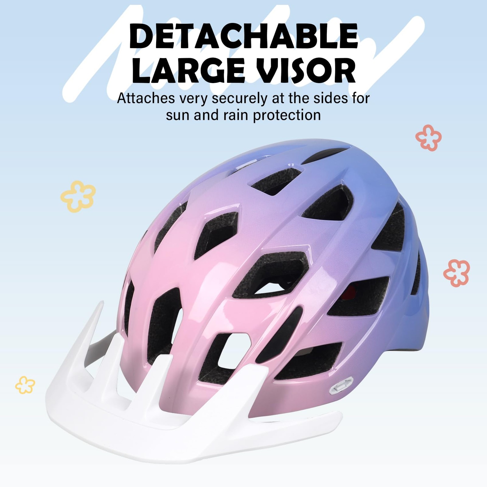 Kids Bike Helmet Adjustable for Youth Toddler Boys & Girls 3-12 Years Cycling Sk