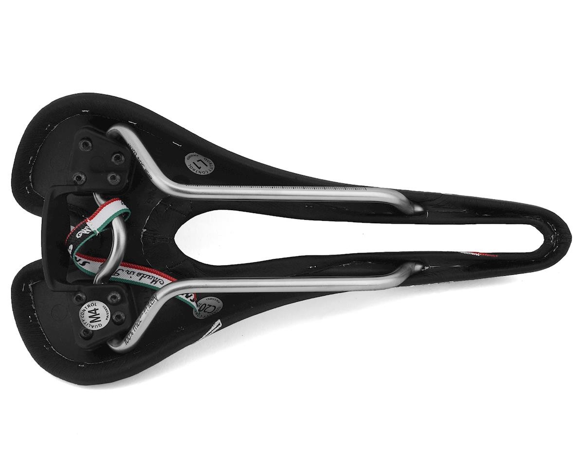 Selle SMP Dynamic Saddle (Black) (AISI 304 Rails) (138mm) [ZSTRIKEDYNB]