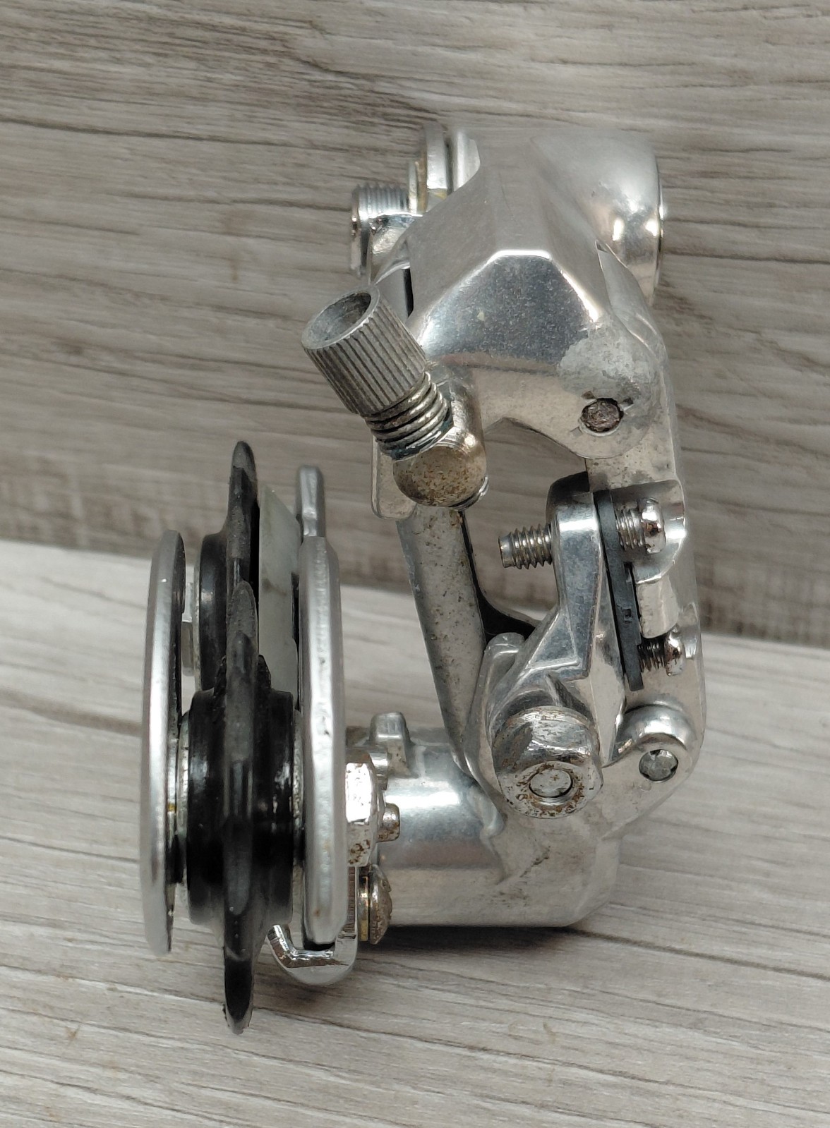 Vintage 1970’s Shimano RD-A105 Golden Arrow Rear Derailleur Silver – Japan