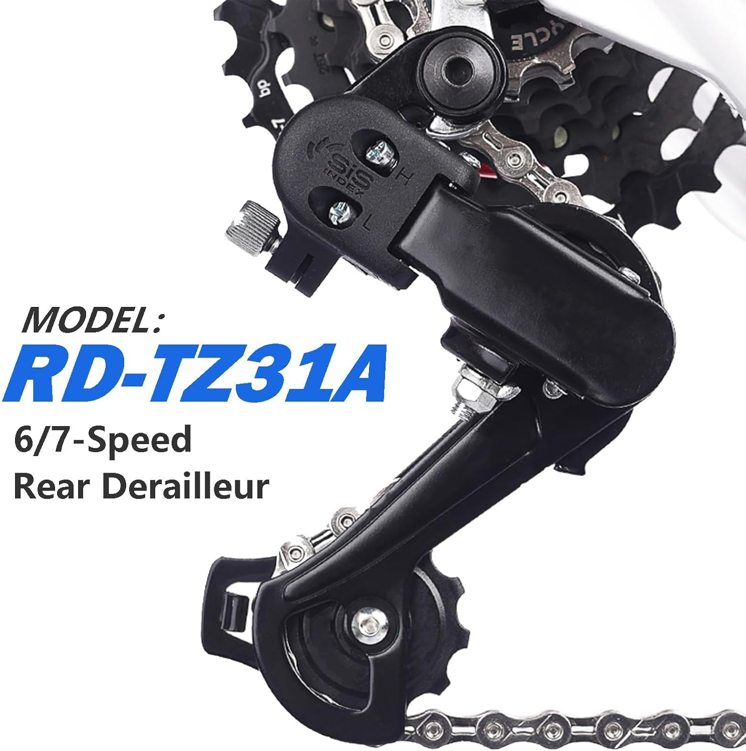 Rear Derailleur RD-TZ31A 6/7 Speed Direct/Hanger Mount Derailleur for Mountain T