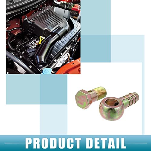 Banjo Bolt M14x1.5 14mm Banjo Hose Barb Bolt Fittings Brake Line Fitting
