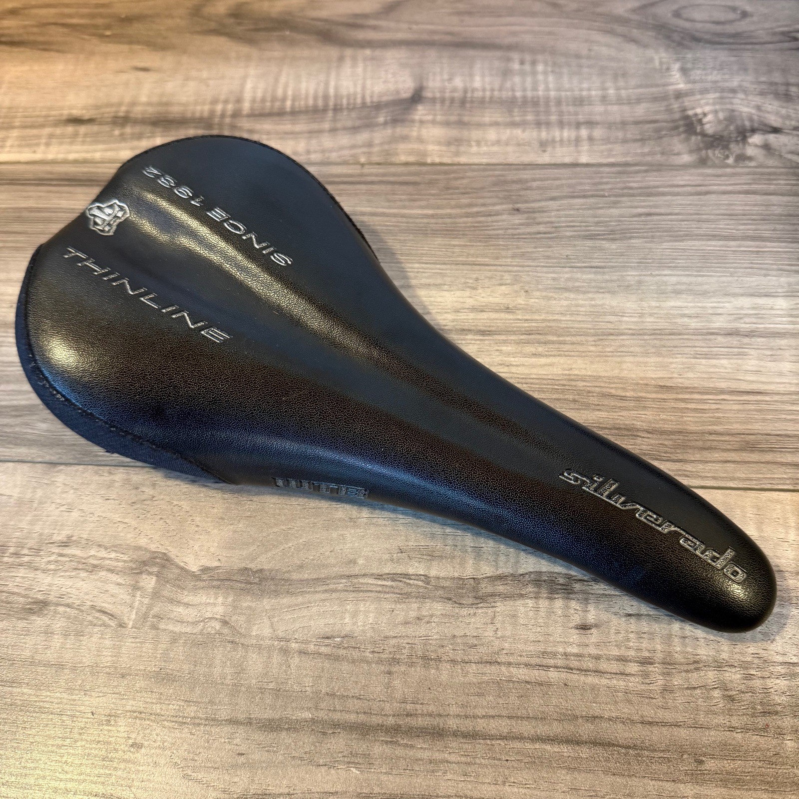 WTB Silverado Thinline NiCro Rail Black Leather Saddle 133 x 280