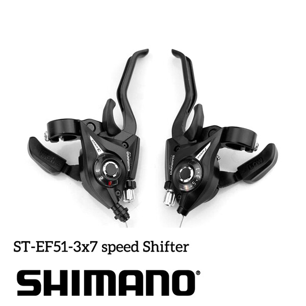 Shimano ST-EF51 ST-EF500 ST-EF65 3×7/8/9 Speed Shifters / Brake Levers Combo Kit