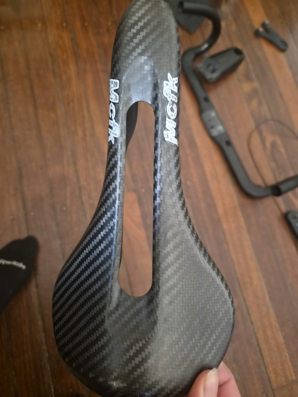 Mcfk Open Full Carbon Saddle 140mm