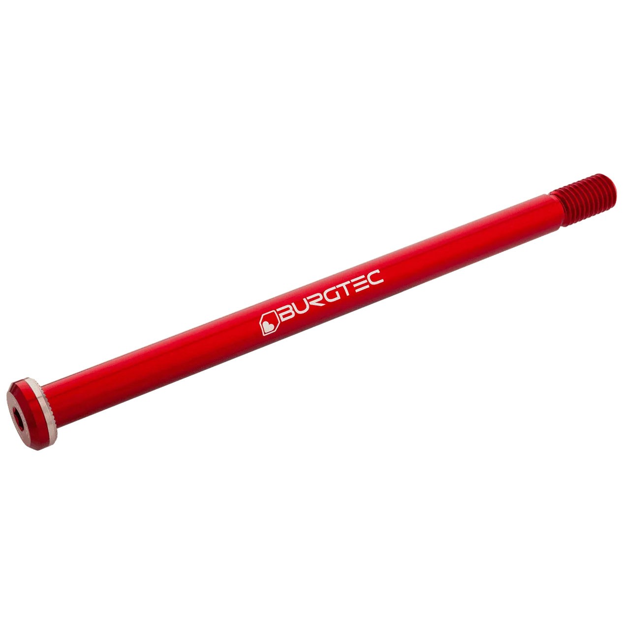 Burgtec 188mm x 12mm 1.00mm Pitch Rear Axle, Race Red