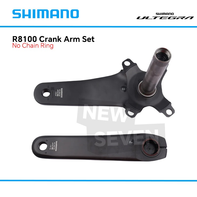Shimano Ultegra R8100 12 Speed 165/170/172.5/175mm Crank Arm No Chainring-OE