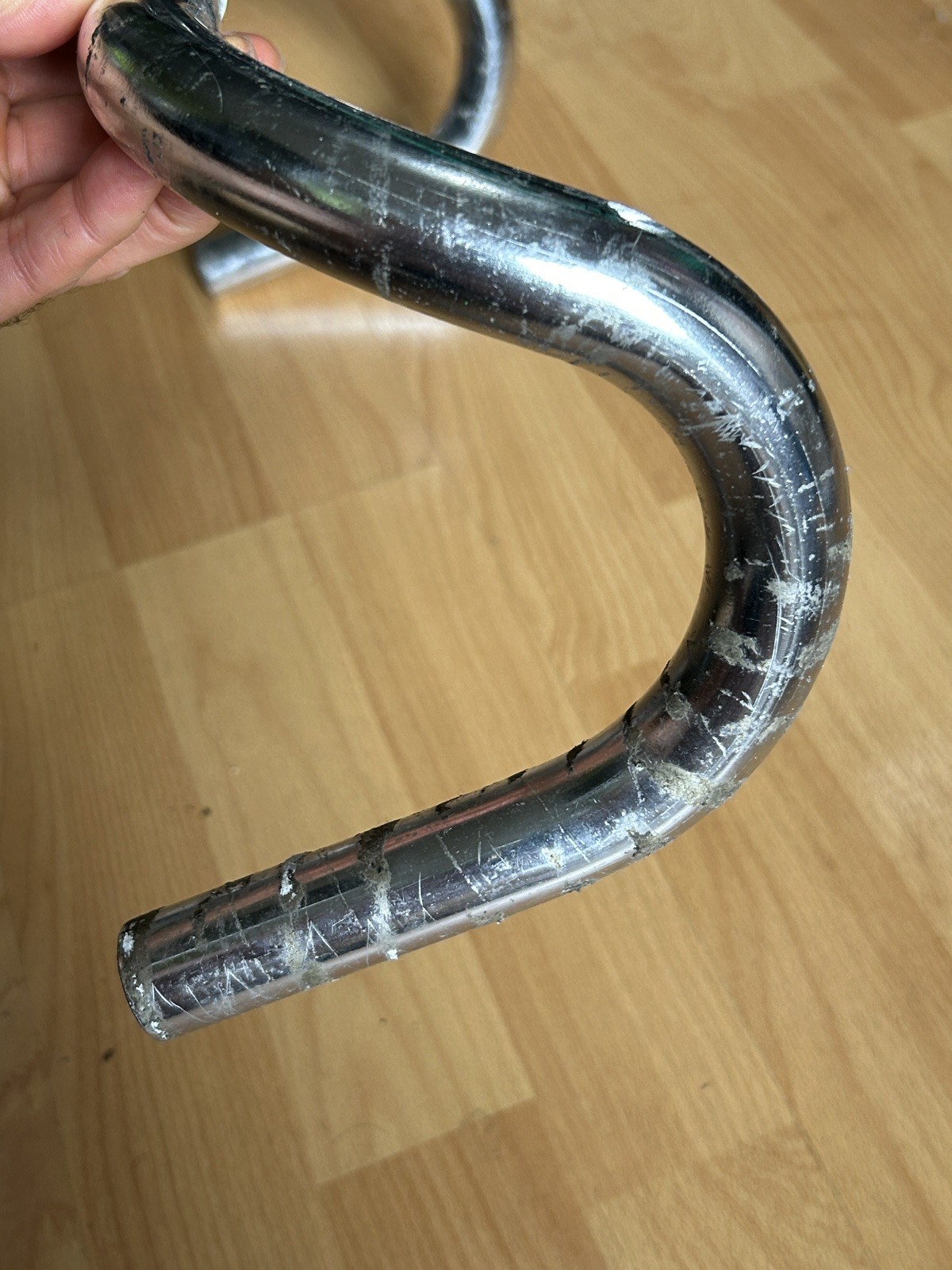 Vintage 3T Paris Roubiax TDF Road Handlebar 43cm 26mm Alloy 7075 T6 Italy 3TTT