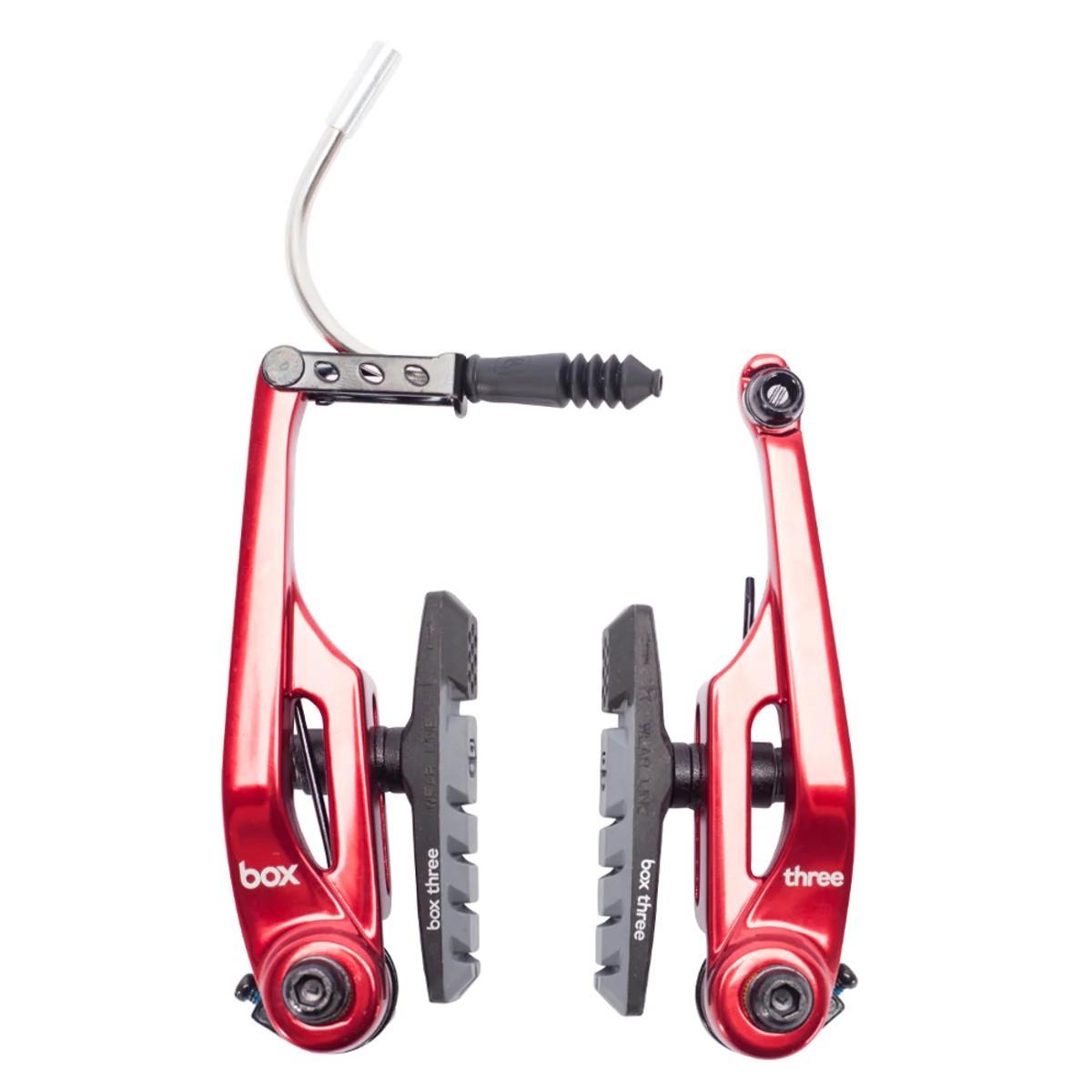 BOX COMPONENTS BMX PRO V-BRAKE BOX THREE CALIPER 108MM RED
