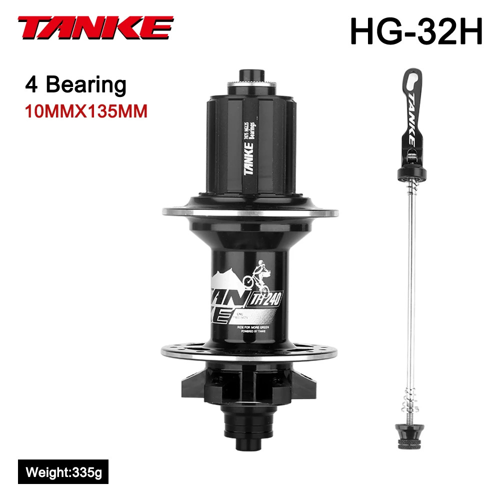 120 Click Hub Bearing MTB Hub Front Rear 32 36 Holes Disc Brake Bicycle Hubs 7 8