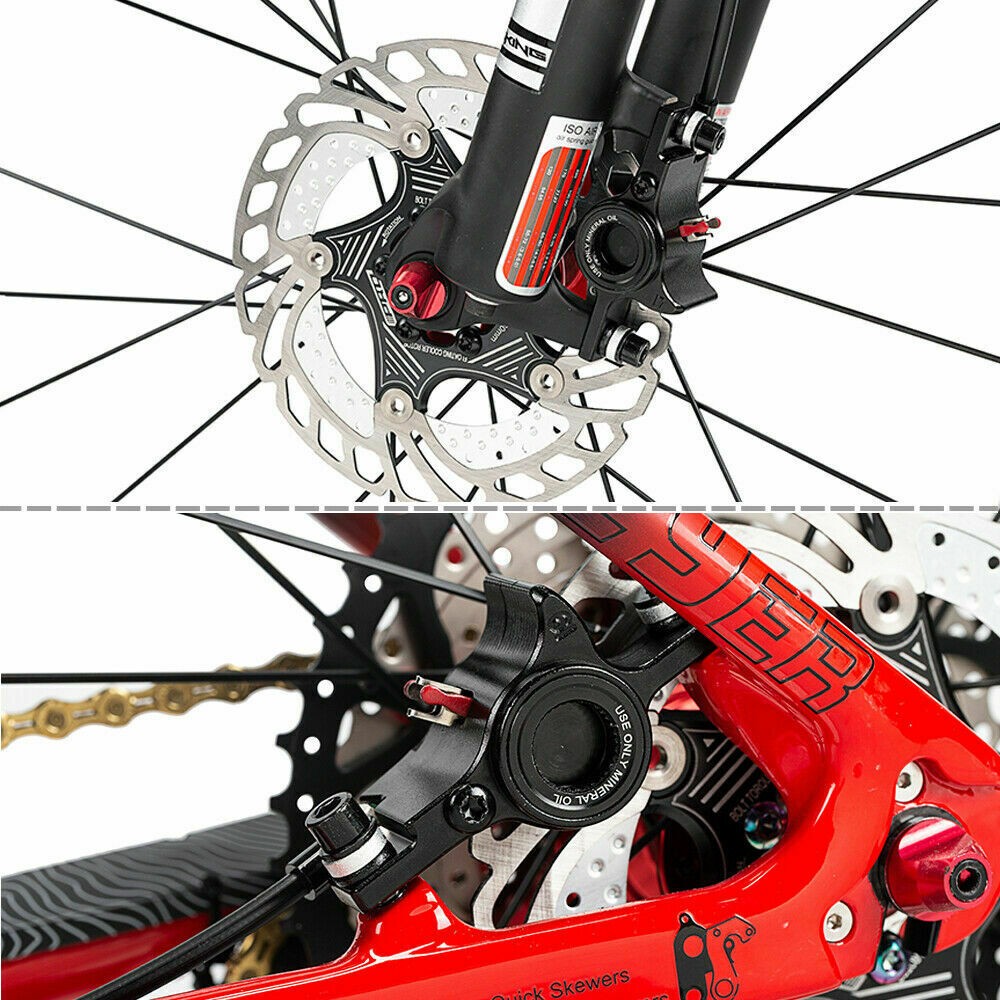 BUCKLOS MTB200 Hydraulic Disc Brake Front Rear 160mm Bicycle 800/1500mm Aluminum