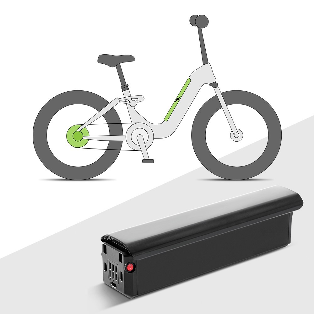 48V 20Ah Battery Rear Rack Electric Bike Battery 48V Lithium Battery 1000W 1500W