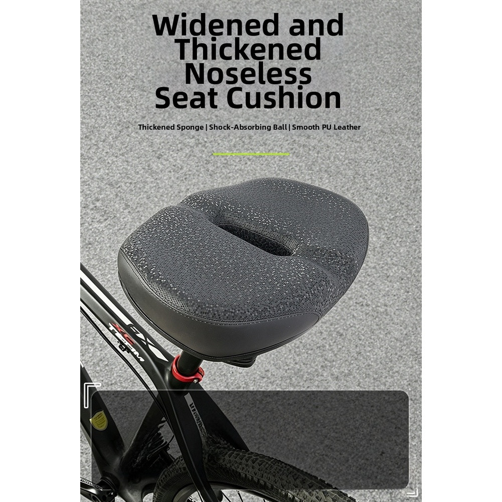For City Bike Saddle with 290mm Length 215mm Width for Folding E-Bikes