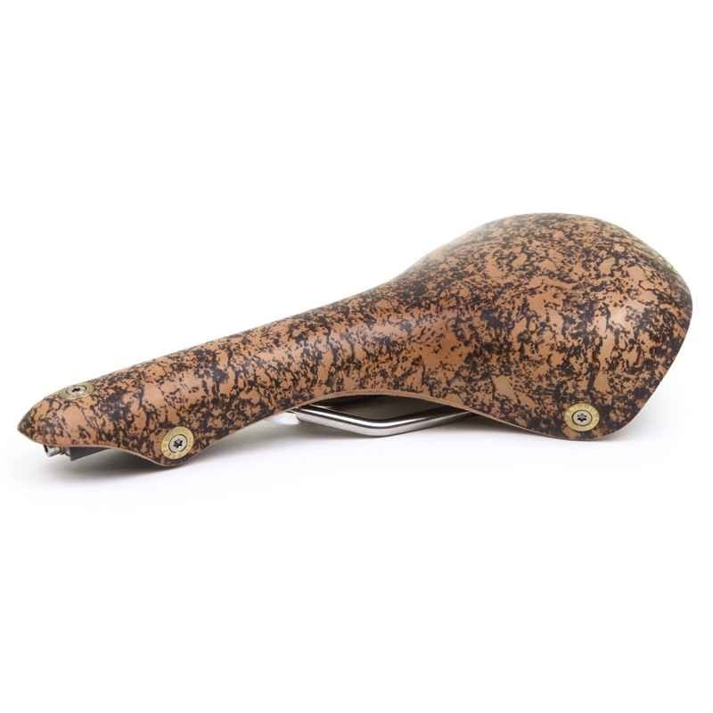 Gilles BERTHOUD Galibier leather saddle (cork) NEW/Free Shipping