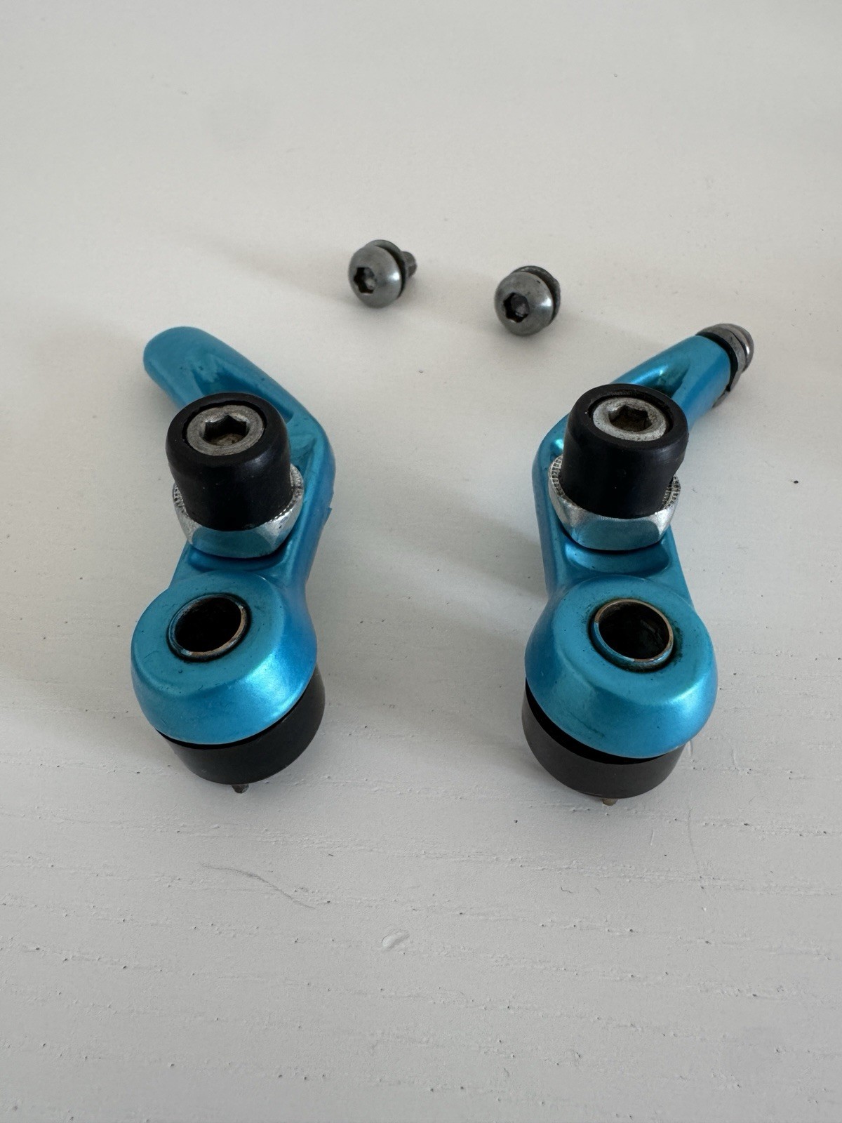 LIGHT BLUE PAINTED V BRAKES BRAKESET MTB BRAKES – mountain bike brakes